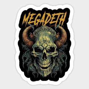 MEGADETH BAND Sticker